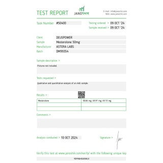 MESTEROLONE ORAL STEROID IN TABLETS Astera Labs
